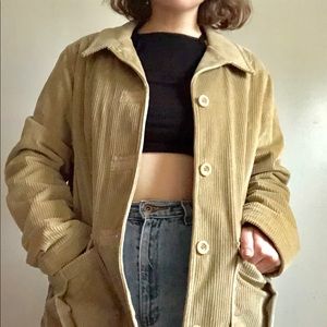 LL Bean Oversized Corduroy Jacket
